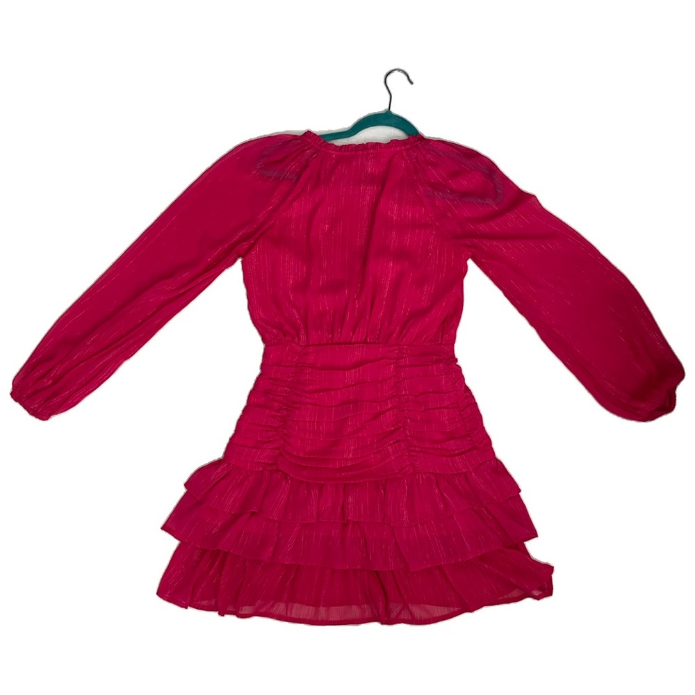 AQUA Pink mini dress